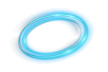 Radiant blue swirling light rings with shimmering trails and smooth circular glow effects on a dark backdrop ideal for HUD framing, sci-fi branding, motion design and energetic digital compositions
