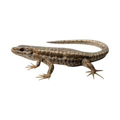 Obraz premium PNG Realistic lizard with detailed texture.
