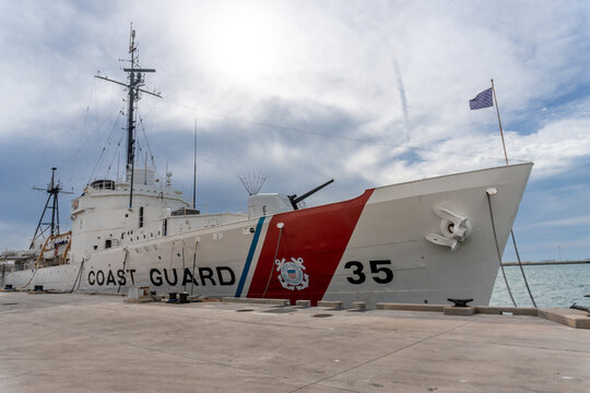 Key West, Florida: USCGC Ingham (WPG, WAGC, WHEC-35) is one of only two preserved Treasury-class United States Coast Guard Cutters. Veteran's museum and National Historic Landmark.