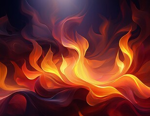 subtle flame backdrop