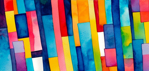 Background with bright colorful abstract pattern