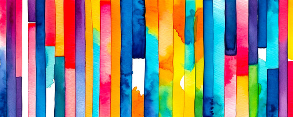 Bright multicolored stripes background, abstract pattern