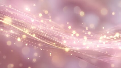 Elegant Pink Light Trails