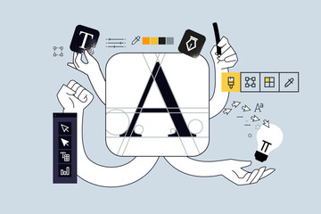 Creative banner of logo design. Vector illustrations for web banner, social media banner, business presentation, marketing material. 