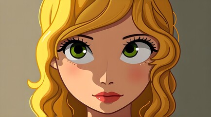 portrait of the girl