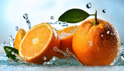 Fruit Life Healthy Fresh Food With Orange