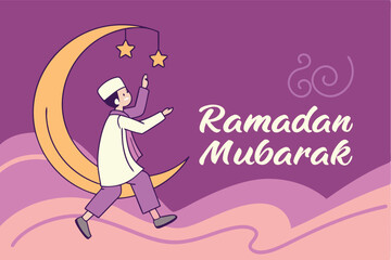 Tik Tok Template For Ramadan Mubarak Wishes With