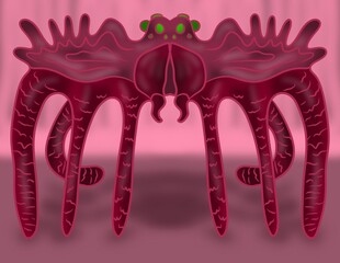 Arachnid Crab Fusion Art 