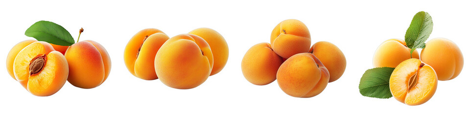 Fresh and juicy apricots are on display, a perfect image for healthy eating. The close-up shot highlights the fruit's vibrant color and texture.