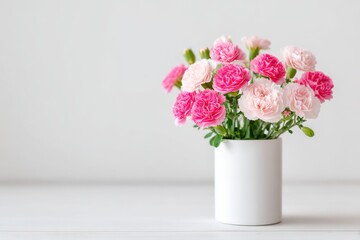 Naklejka premium Elegant flowers bouquet in the vase