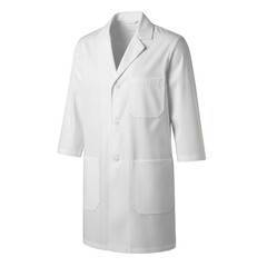 White medical lab coat
