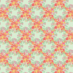 Abstract hand drawn seamless pattern background