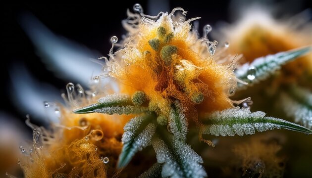 Tricomas Del Cannabis
