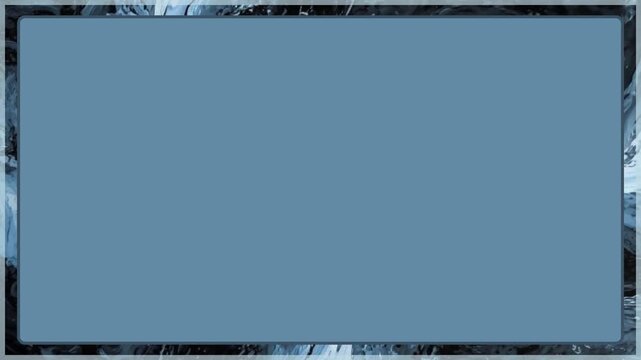 Empty Blue and Black Frame Background with Border, Clean Board or Paper for Business Presentation, Advertising and Education