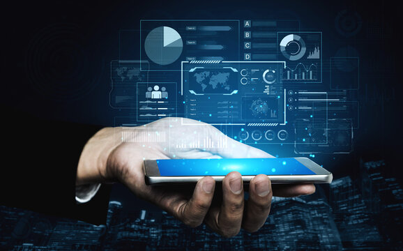 A comprehensive business intelligence dashboard for data analysis. The interface displays global metrics, team performance charts, and financial reports for strategic planning. Fermion - Powered by Adobe