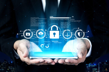 Cyber security protects against breaches, hacks, and network attacks using strong infrastructure...