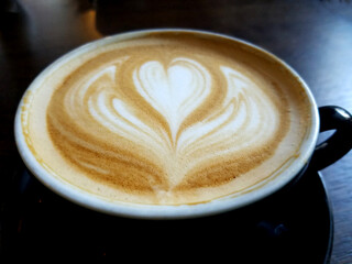 Cappuccino Coffee Cup Froth Heart