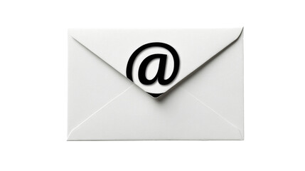 Email Envelope with At Sign