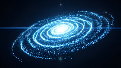 Spiral Galaxy Image: Cosmic Wonder, Space Exploration, Astronomy Concept, Galactic Formation, Universe, Science, Celestial Body, Stardust, Light