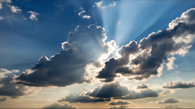 Stunning Building Cloud Dynamics in Outdoor Nature Scenes