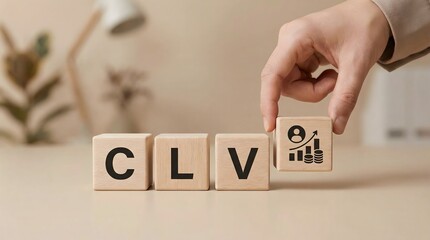 customer lifetime value, clv, business growth concept