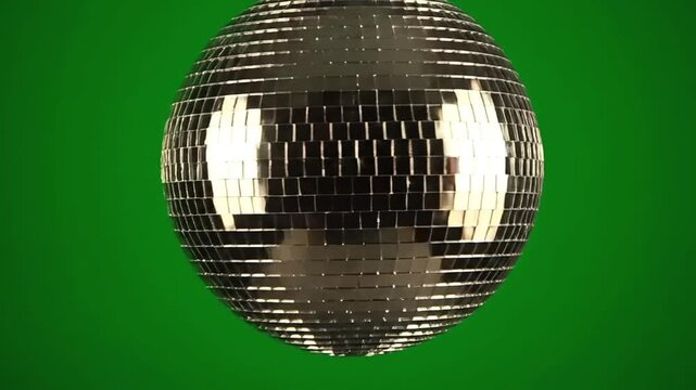 Dance Floor Ball on Green Screen