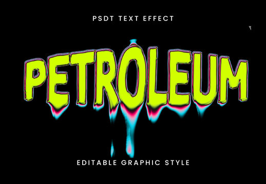 Dripping Melt Text Effect