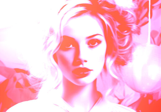 Duotone Contrast Photo Effect