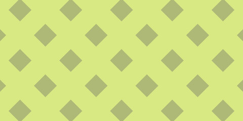 Geometric diamond tile in soft green and grey