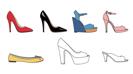 Fashionable Footwear Collection: Heels and Flats for Every Occasion Style and Season