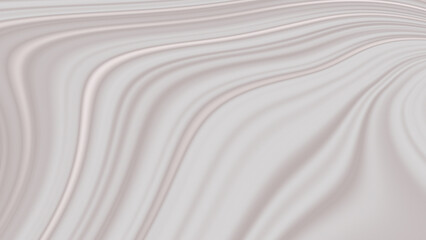 Obraz premium Abstract smooth white liquid marble background with flowing organic wave texture