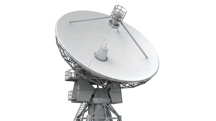 Large Satellite Dish Antenna