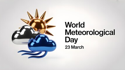 World Meteorological Day Illustration with Meteorology Science and Researching Weather in Flat Cartoon Hand Drawn for Landing Page Templates