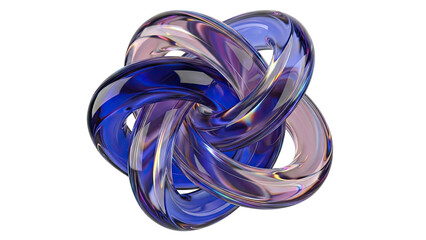 Abstract Glass Knot