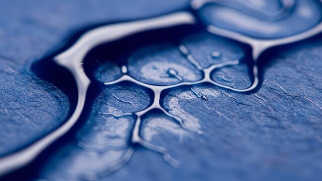 Abstract blue water pattern