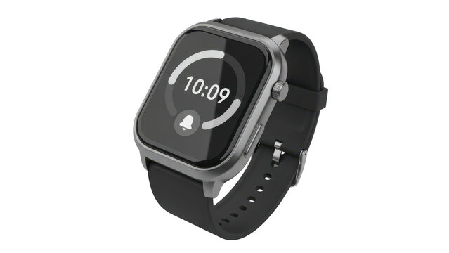 3d Icon of a Smart Watch, Wearable Technology, isolated on white background