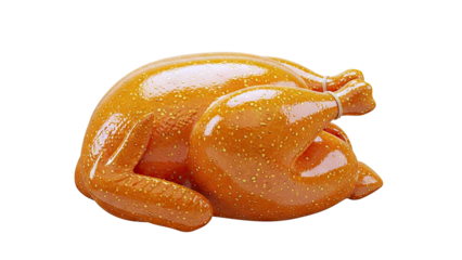 Whole Roasted Chicken with Golden Skin and Basting