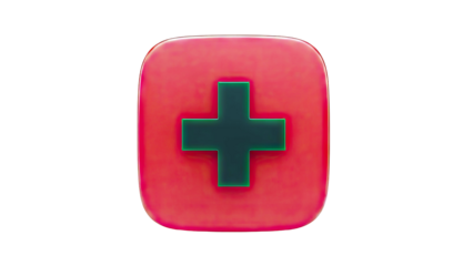 Red Medical Cross Icon