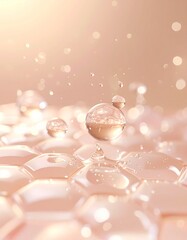 肌のマイクロ世界で広がる高浸透美容液 ジェネレーティブAI