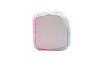 Textured Stone with Black Outline and Gradient Lighting