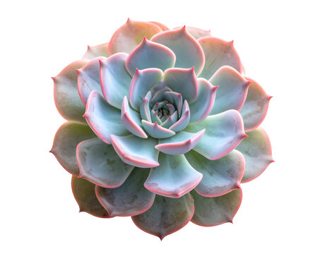 Beautiful Succulent Plant with Pink Edges.