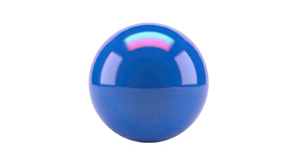 Glossy Blue Sphere