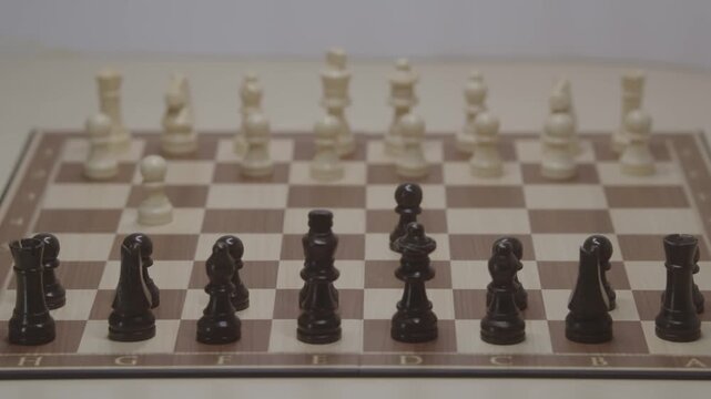 Standard piece development during the Grob's Attack. Developing the black pawn on c6 to strengthen the pawn structure in the center.