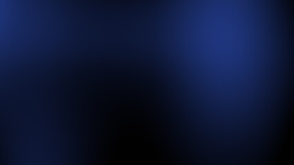 Fototapeta premium Deep blue and black vignette gradient background for mysterious atmosphere