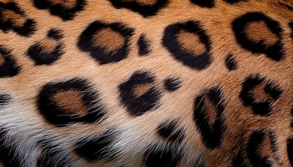 Leopard Fur Background