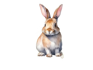 Obraz premium Bunny water colour painting Easter bunny