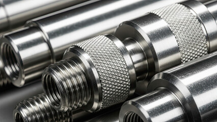 Collection of precision-machined metal connectors