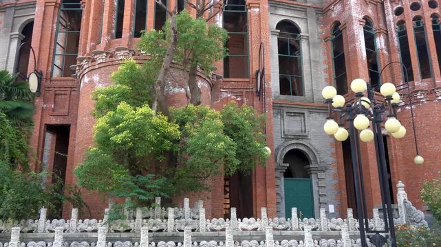 DaYuChunQiu Cultural Park architectural complex in Shangqiu City, Henan Province, China 