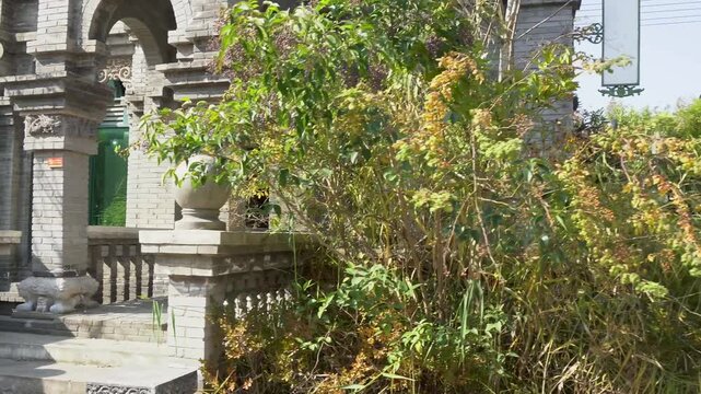 DaYuChunQiu Cultural Park architectural complex in Shangqiu City, Henan Province, China 