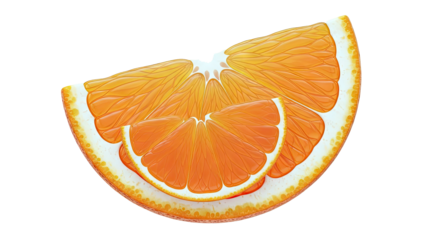 Two Slices of Orange